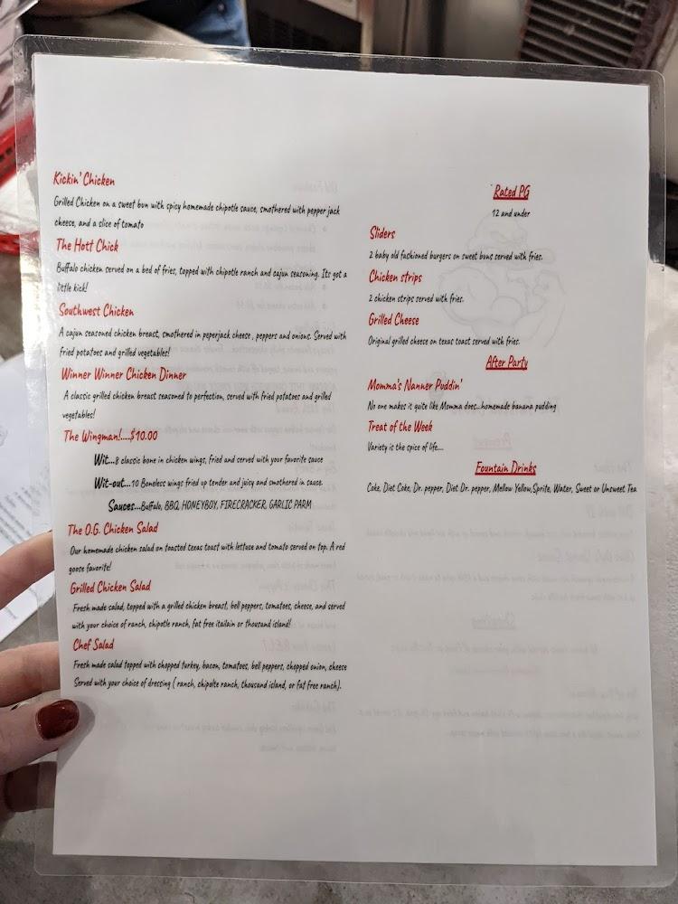 Twisted Goose Menu image 3